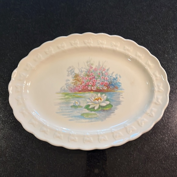 Taylor Smith Taylor - Victorian Decorative Plate 11.5" x 8.5" - Picture 1 of 7